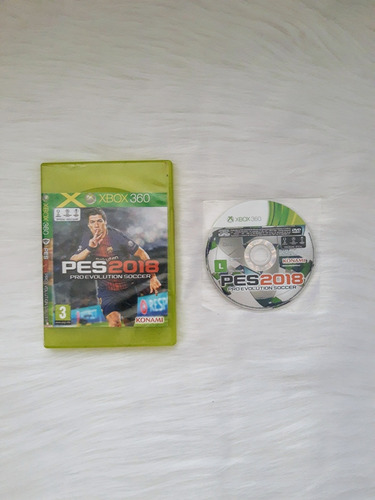 Jogo Pes 18 Para Xbox 360 Original 