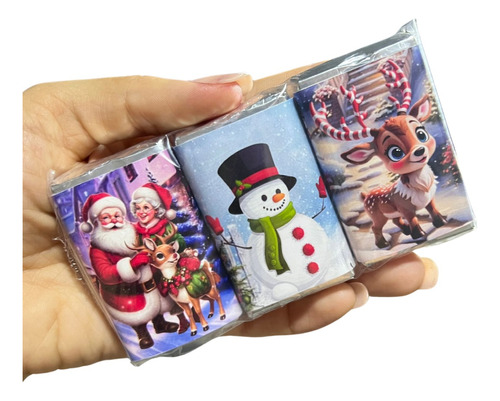 Pack 9 Chocolates Navideños Personalizados Recuerdos