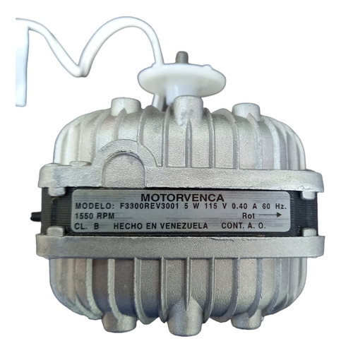 Motor Ventilador Motorvenca 5w 115v 1550rpm 