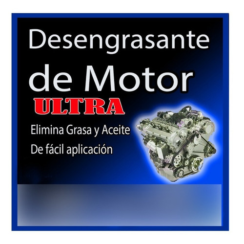 Desengrasante De Motores Ultra De 10 Litros. 