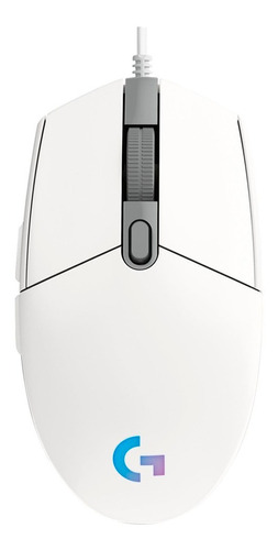 Mouse Logitech G203 Litghtsyn Gaming Blanco Usb 8000 Dpi