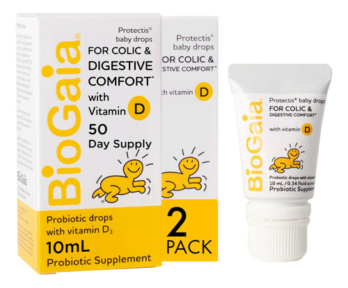 Biogaia Protectis - Gotas Probioticas Para Bebes Con Vitamin