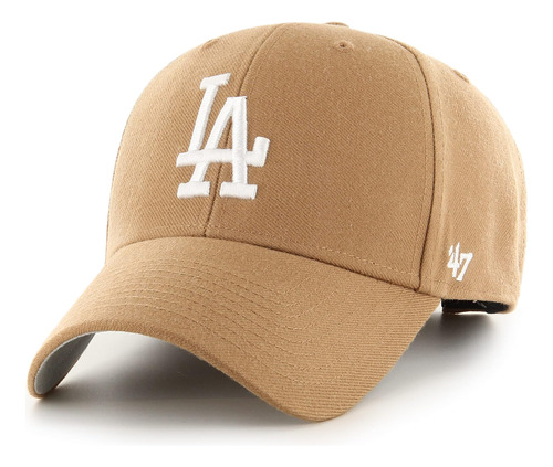 47 Gorra Béisbol Unisex Mlb Los Angeles Dodgers Mvp, Camel,