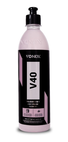 Polidor V40 4 Em 1 Vonixx 500ml Polimento Um Uma Única Etapa