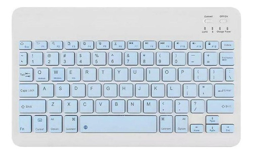 Teclado Bt Inteligente Sem Fio Ultra Fino Portátil Bluetooth