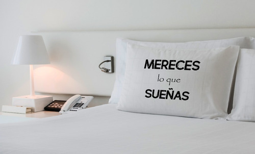 Fundas Para Almohadas De Cama Decorativa Con Frases