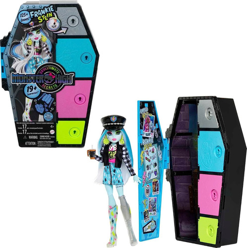 Monster High Frankie Stein Skulltimate Secrets Con Vestier