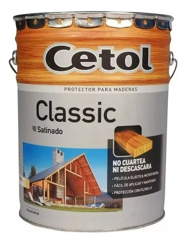 Cetol Classic Satinado X20l +pincel + Envio Pintu Don Luis