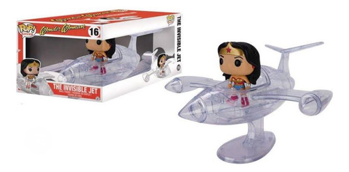 Funko Pop Wonder Woman # 16 Invicible Jet (Usado)