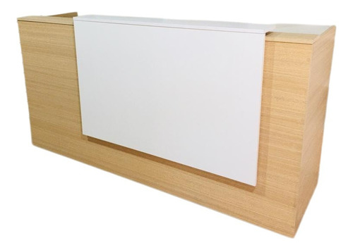 Mostrador Recepcion Mueble Melamina 150x60x100