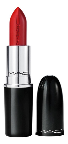 Labial Mac Lustreglass Sheer Shine Lipstick 3g Color Flustered