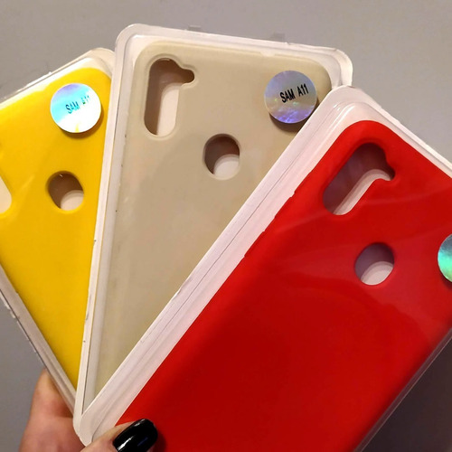 Funda De Silicona Compatible Con Samsung Galaxy A11