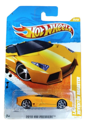 Hotwheels Lamborghini Reventón Roadster Naranja