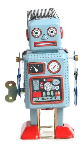 Tin toy robot hotsell