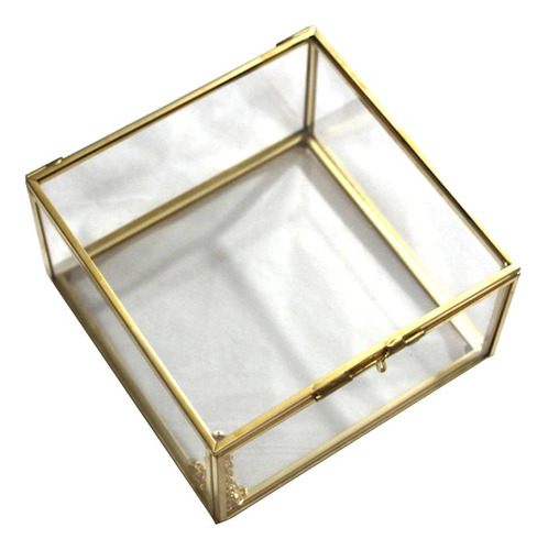 Soporte De Vidrio Transparente 13 X 13 X 8 Cm