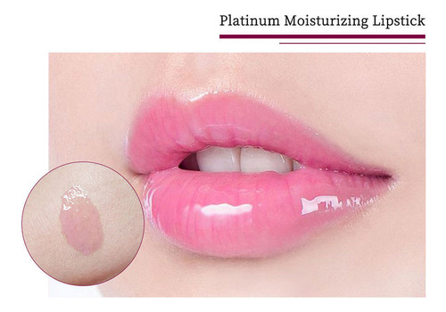 Mf Esmalte De Labios Que Cambia De Color Con Lámina Dorada