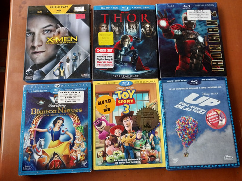 Películas Originales De Blu-ray De Marvel Y Disney