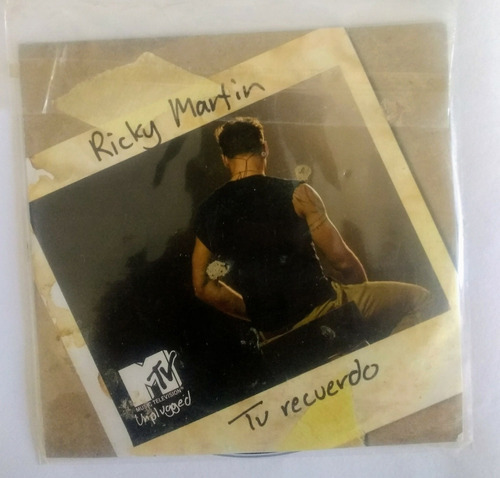 Ricky Martin Te Recuerdo Cd Promo