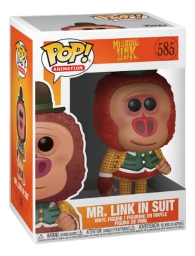 Funko Pop Missing Link Mr. Link En Traje 585 (Usado)