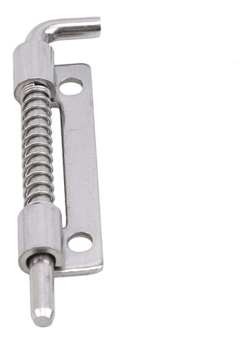 Door Bolt Stainless Steel Narrow-edge Perforated Spring