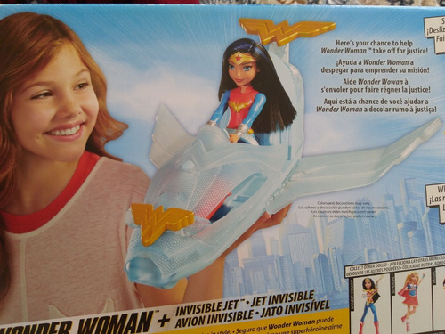 Avion Invisible Wonder Woman Dc Comics (Usado)