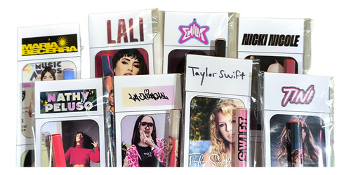 Souvenir Lali, Tini, Nicki, Emilia, Nathy, Becerra..... X30u