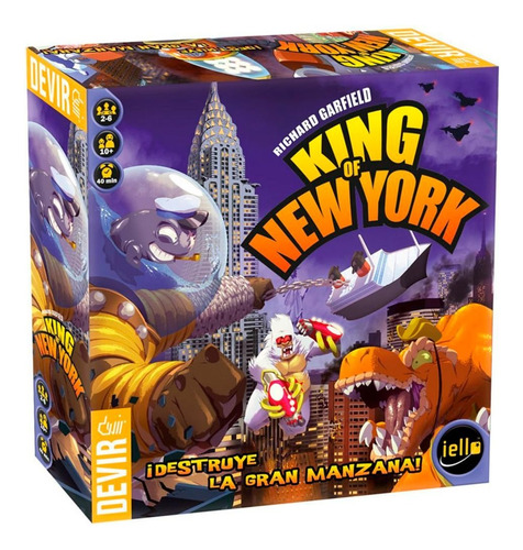 Juego De Mesa - King Of New York - Aldea Juegos