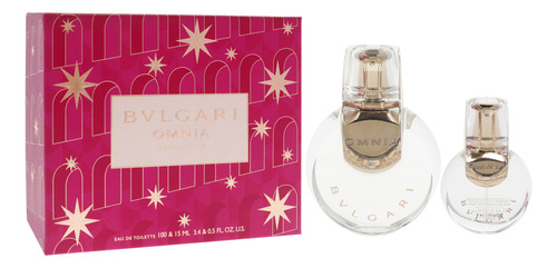 Omnia Crystalline De Bvlgari Para Mujer, Set De Regalo De 2