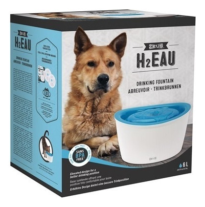 Zeus H2eau Cascade 6lt Bebedero Fuente De Agua Para Perros