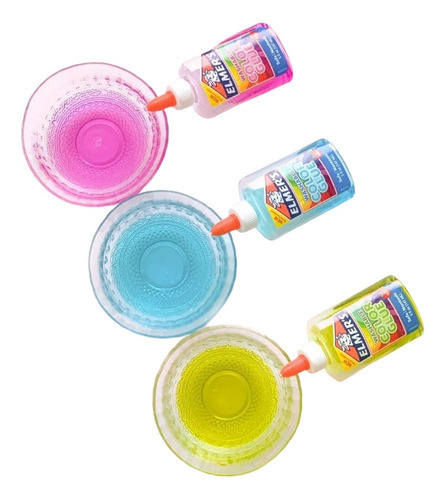 Pegamento Elmers Para Slime Elmer´s Glue Colores A Escoger Color Morado Transparente