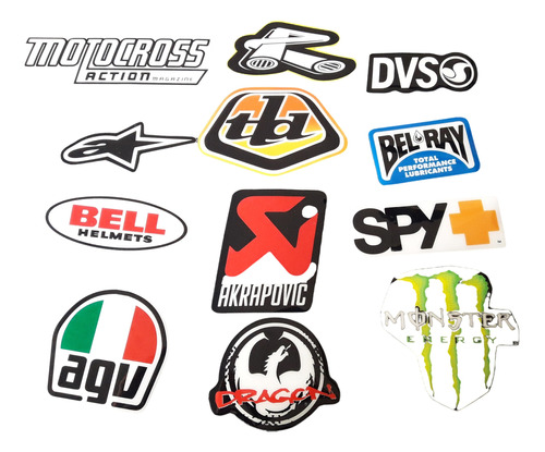 Calcos Mx Sponsors Alpinestar Precio Por Unidad