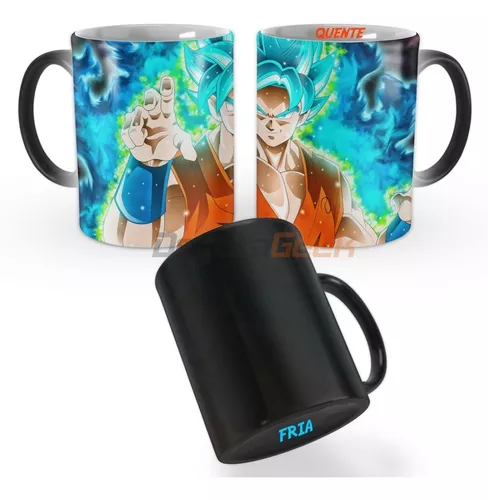 Caneca Personalizada Dragon Ball Goku Super Saiyajin Blue - Estampendo