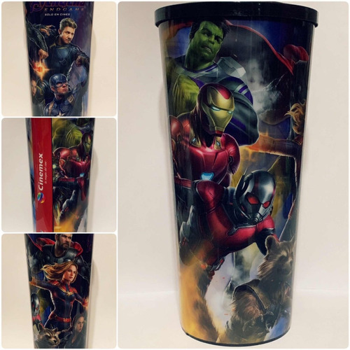 Vasos Avengers Endgame Cinemex