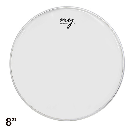 Piel lechosa translúcida para 8 baterías de Nueva York, color blanco