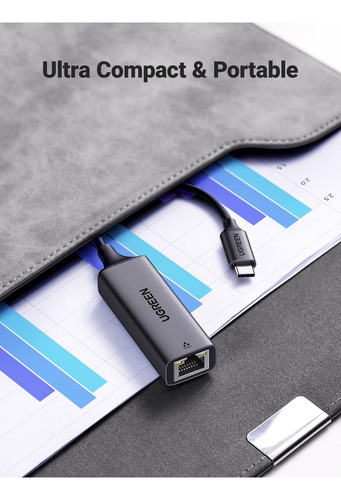 Adaptador Usb C A Ethernet Ugreen 1000mbps Rj45 Para Windows