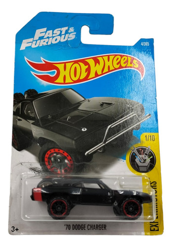 Hot Wheels '70 Dodge Charger  Rapido Y Furioso Colección