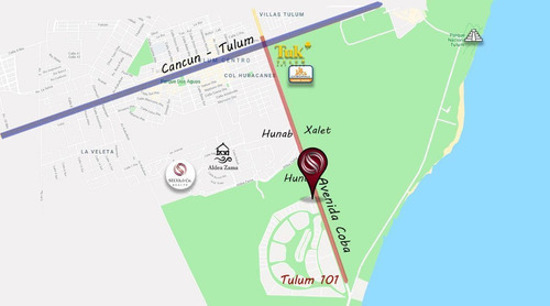 Imagen 1 de 5 de Lote Comercial En Nueva Fase De Tulum A Unos Minutos De La P