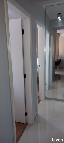 Imagem 19 de 30 de Apartamento Com 3 Dormitórios, Sala Ampla Com 2 Ambientes, Sacada E 1 Vaga De Garagem - 9123