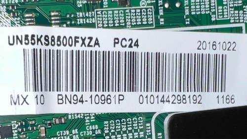 Tarjeta Main Un55ks8000 Un55ks8000f Bn41-02504a Bn94-10961p (Usado)