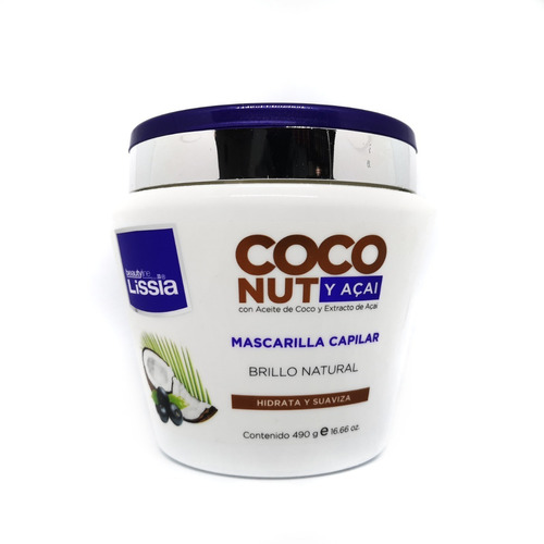 Mascarilla Capilar Coco Nut Brillo Natura - g a $51