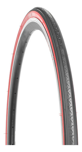 Llanta Para Bicicleta R27 X1-1/4 Negra Rojo Citytrek Wanda