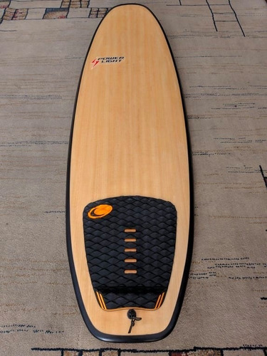 Prancha Surf Powerlight Simétrica Eps Epoxy Madeira Plug Fcs
