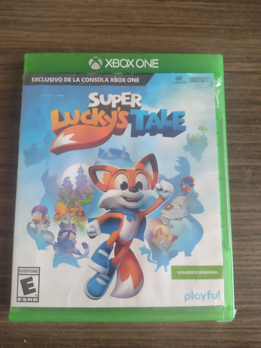 Juego Xbox One Super Lucky's Tale En Español Usado 