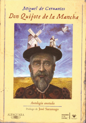 Novela:don Quijote De La Mancha-antologia,miguel De Cervante