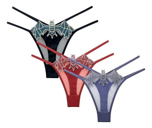 Mini Tangas Encaje Hilo Micro Paquete Semi Transparentes