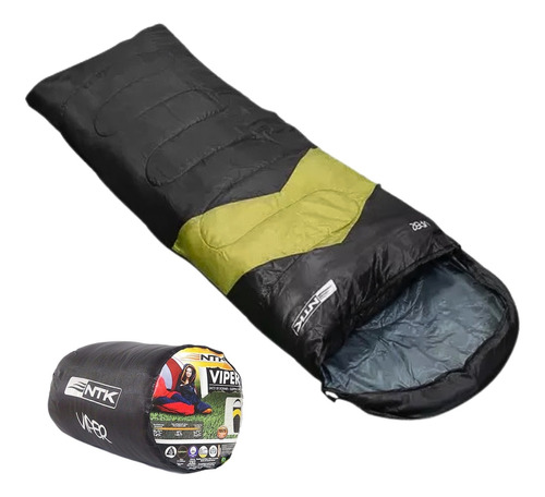 Saco De Dormir Viper Nautika 5°c A 12ºc Camping Trekking Ntk