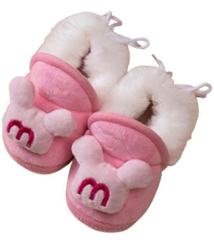 Pantufla Invierno En Algodón  Para Bebés Niños De 6-12 Meses