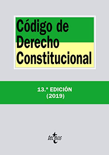 Libro Código De Derecho Constitucional Edición 13 2019  De F