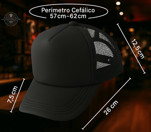 Gorra Black Unisex De Malla Paramore Emo Punk Rock Pop