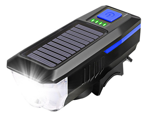 Luz Led Recargable Usb Con Energía Solar Led Bicicleta 03bu